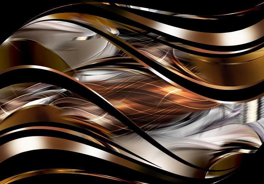 Fototapete - Amber storm Artgeist