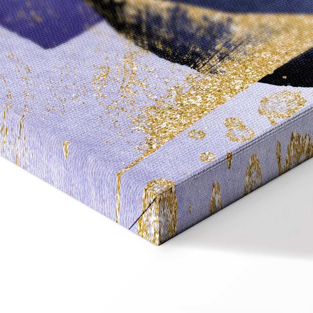 Leinwandbild - Purple Kaleidoscope (1 Part) Vertical