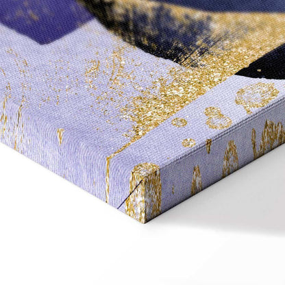 Leinwandbild - Purple Kaleidoscope (1 Part) Vertical