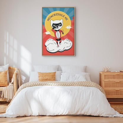 Leinwandbild - Dear Cat (1 Part) Vertical