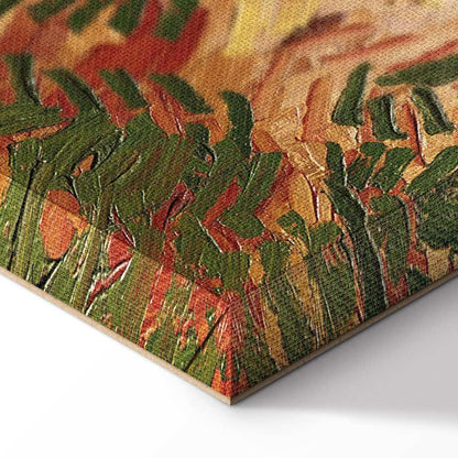 Leinwandbild - Vincent Van Gogh – Tree roots