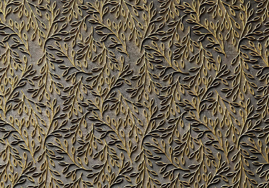 Fototapete - Golden Decorations Artgeist