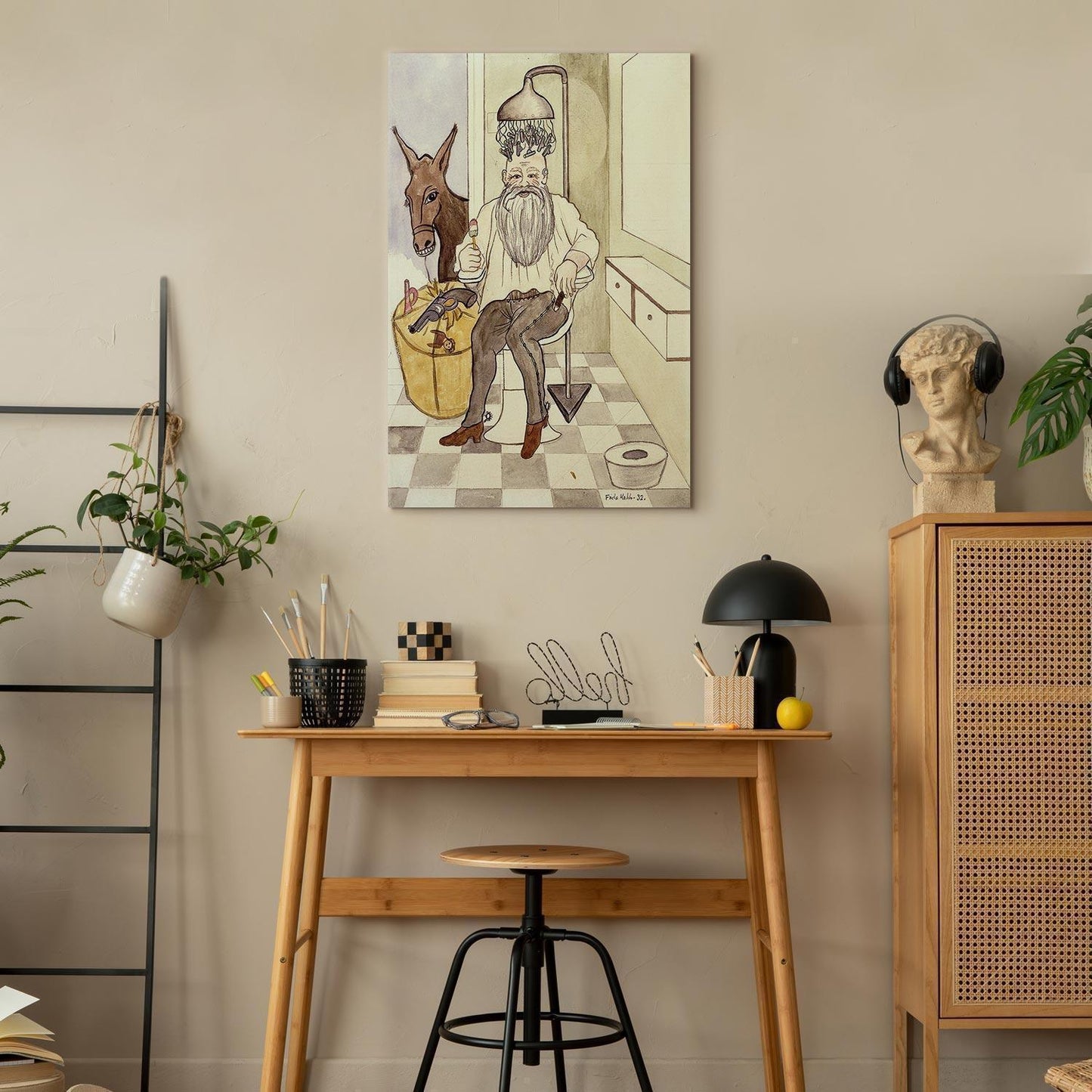 Leinwandbild - Frida Kahlo – The Beauty Salon