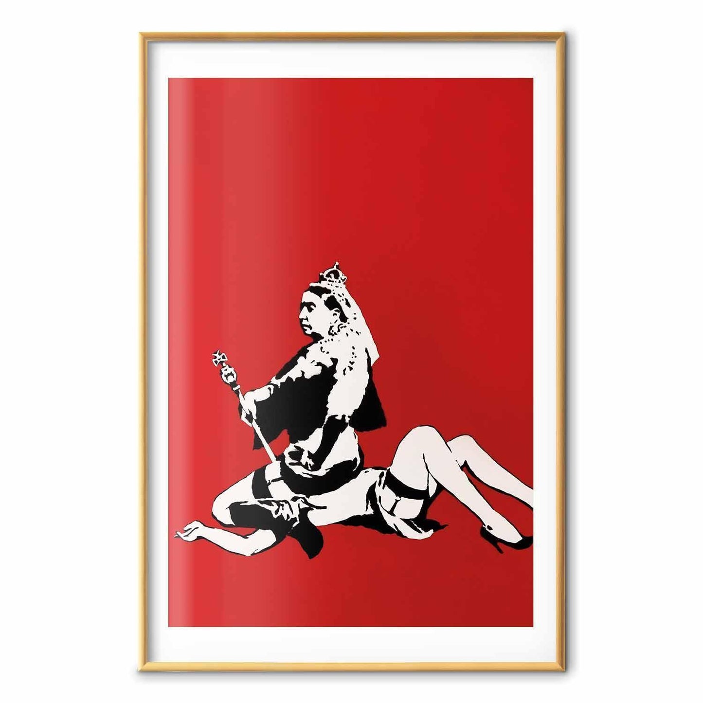 Poster - Banksy: Queen Victoria