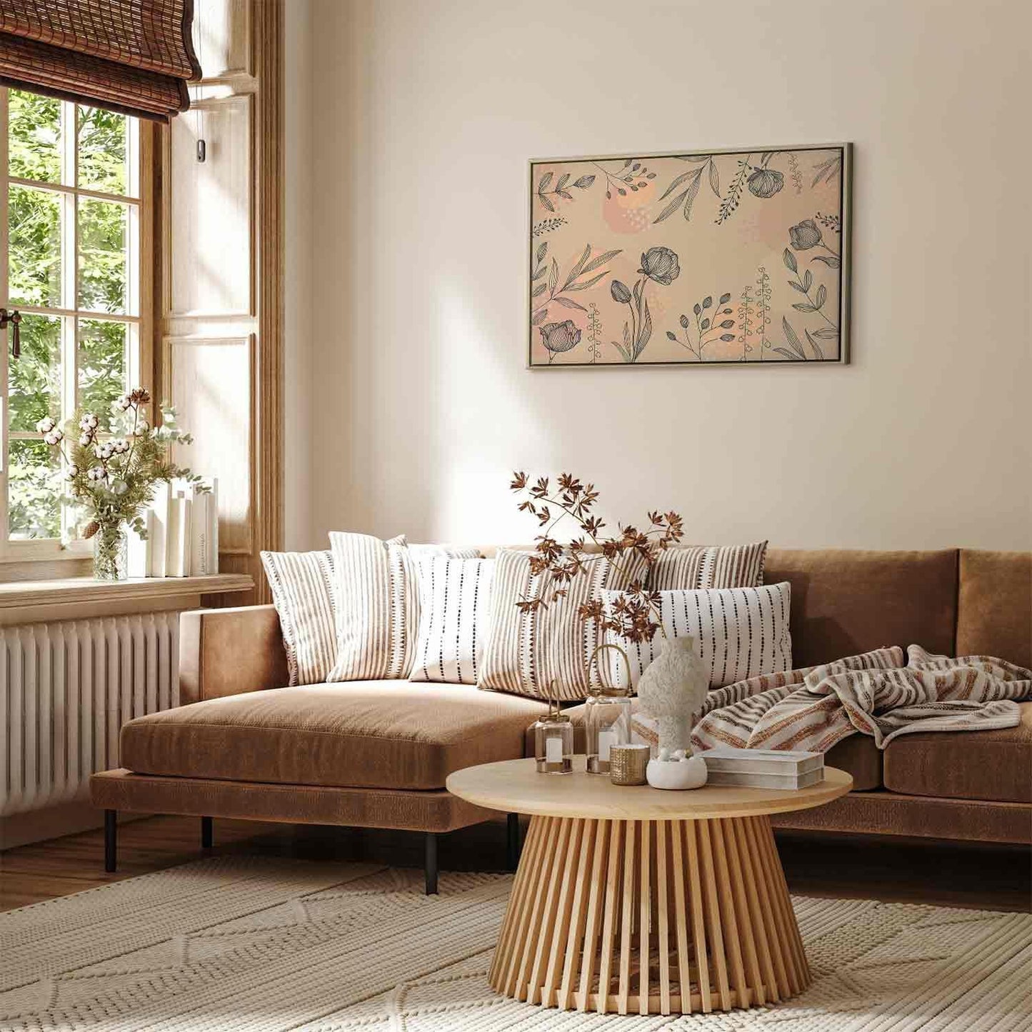 Leinwandbild - Warm colors of nature