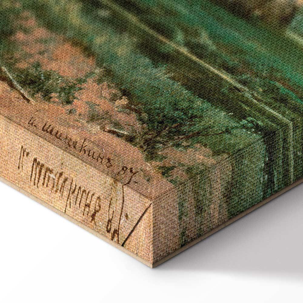 Leinwandbild - Ivan Shishkin – Oak Forest