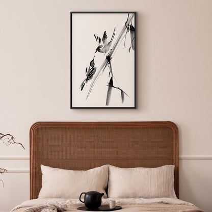 Leinwandbild - Winged Love (1 Part) Vertical