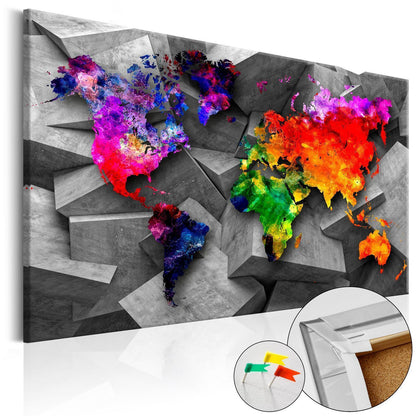 Korkbild - Cubic World Artgeist