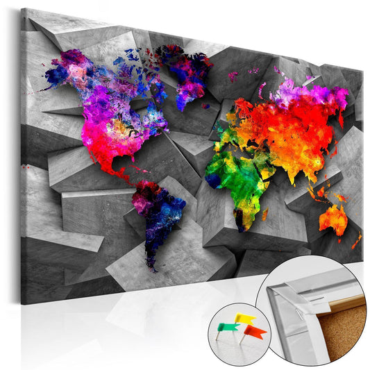 Korkbild - Cubic World Artgeist
