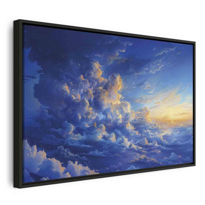 Leinwandbild - When the Sky Becomes a Canvas: Artistic Creation of Nature in the Clouds Artgeist