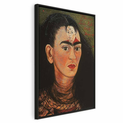 Leinwandbild - Frida Kahlo – Diego and I