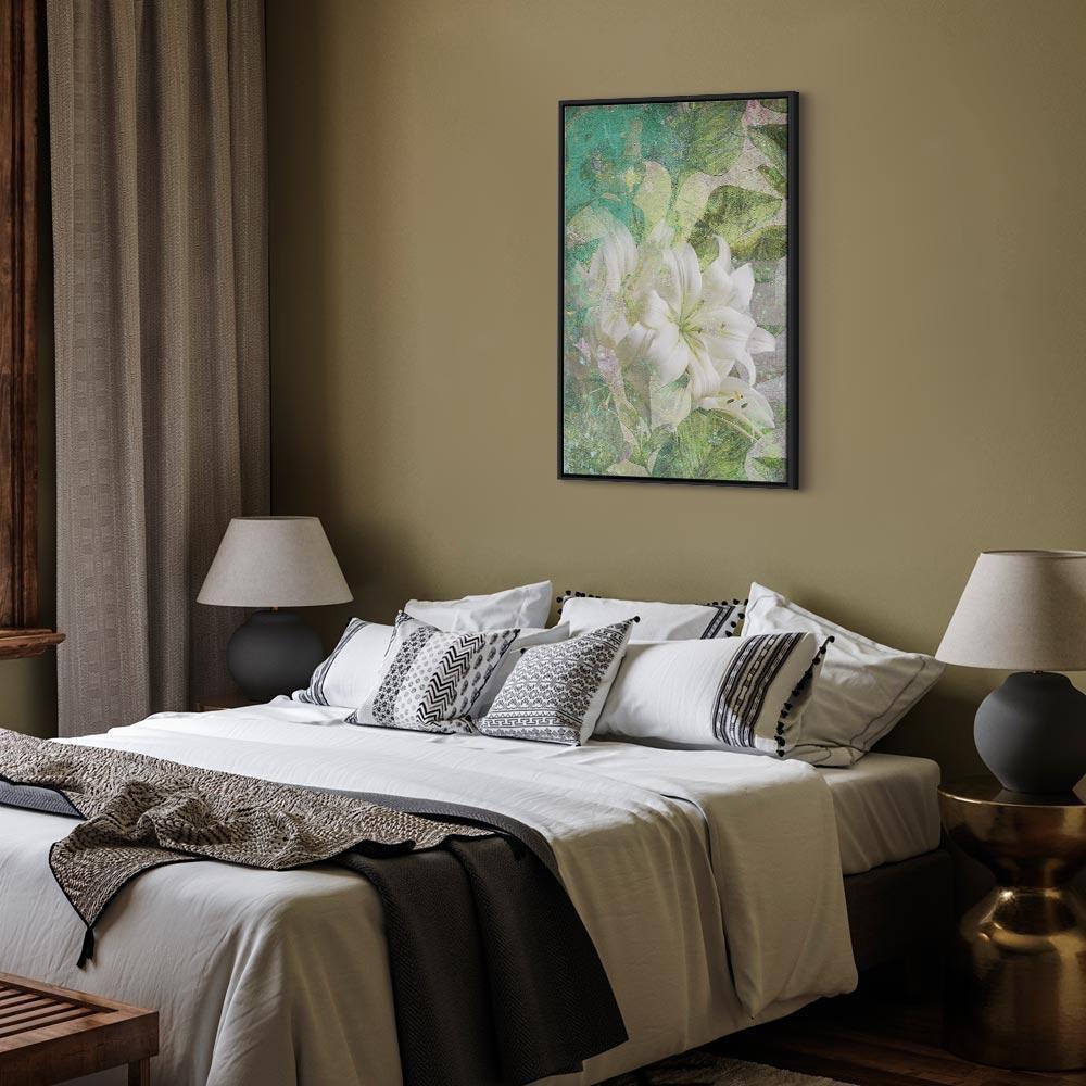 Leinwandbild - Green Breath (1 Part) Vertical