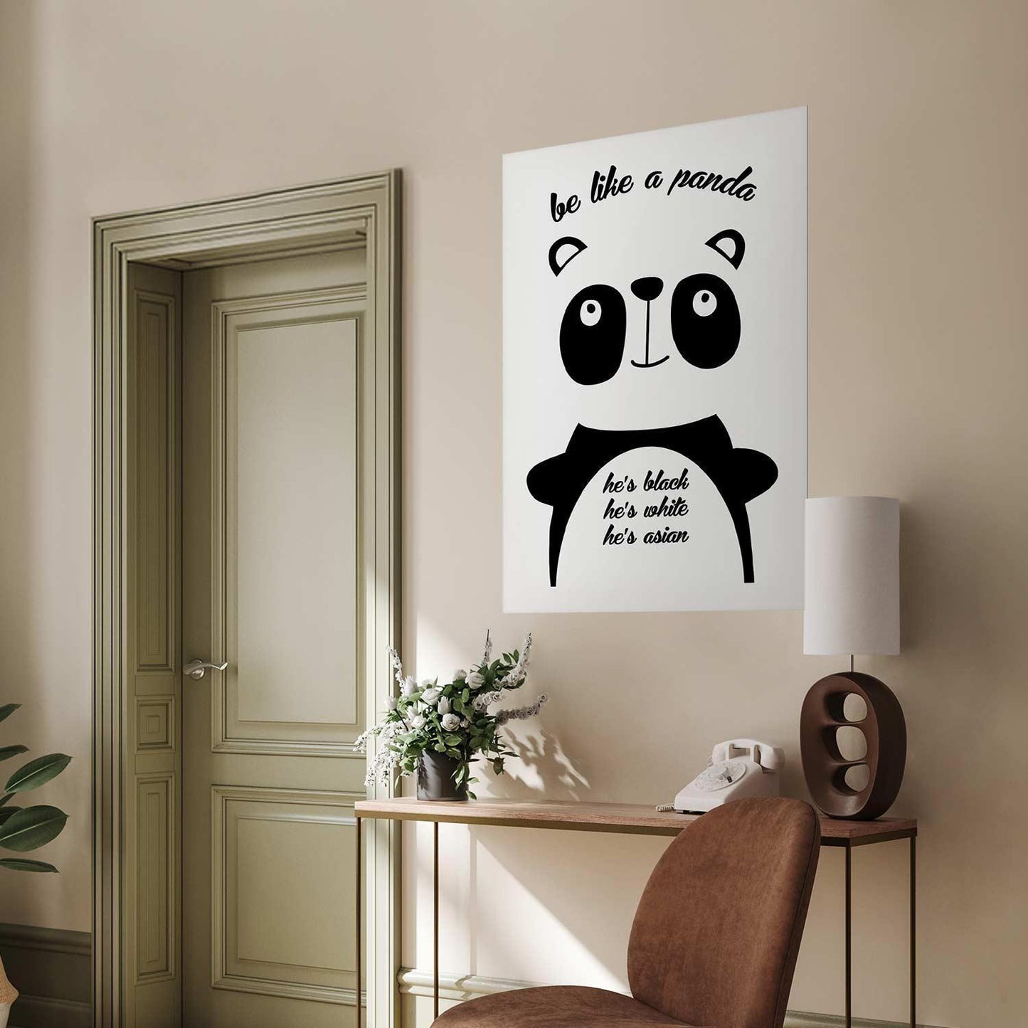 Poster - Be Like a Panda Artgeist