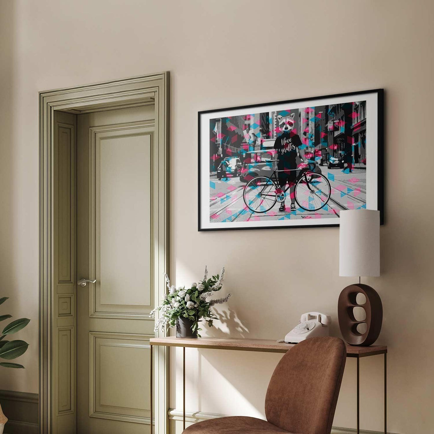 Poster - I Love Giraffes Artgeist