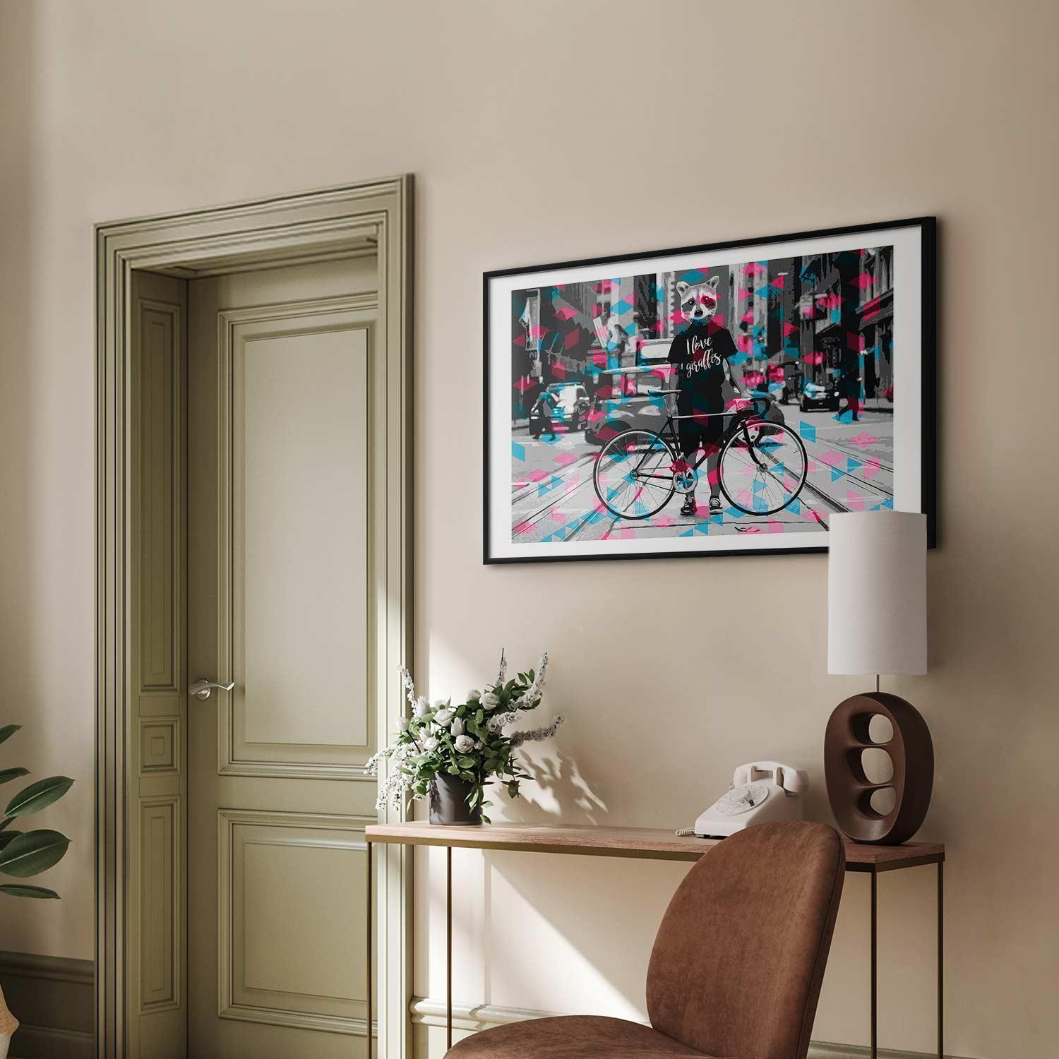Poster - I Love Giraffes Artgeist