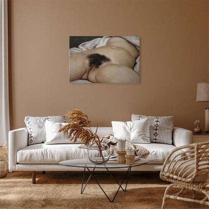 Leinwandbild - Gustave Courbet – The Origin of the World