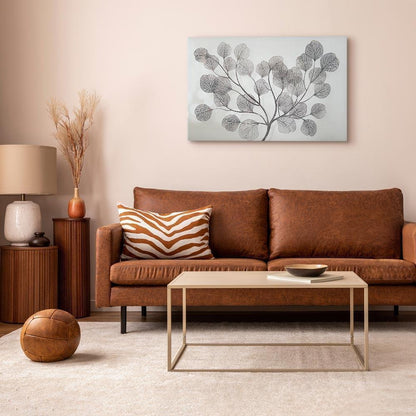 Leinwandbild - Leaves in the Wind (1 Part) Wide