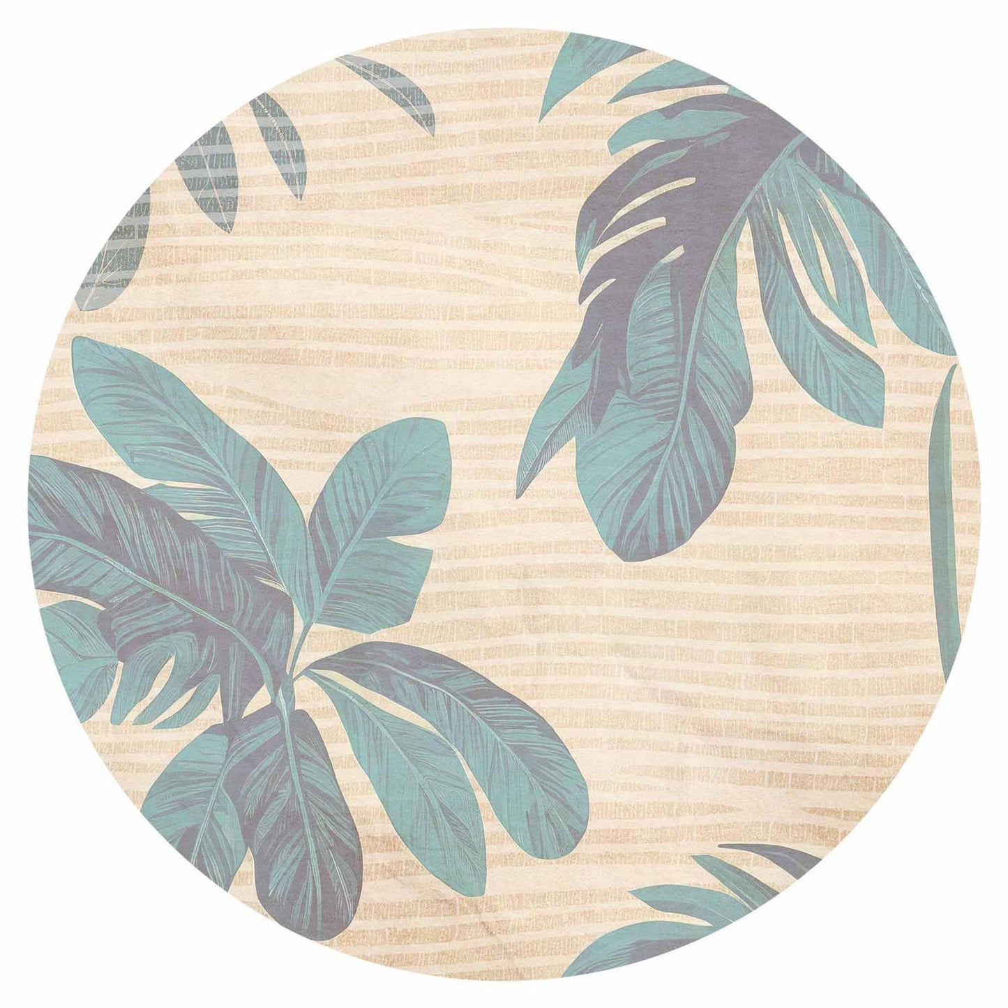 Runde Fototapete - Misty tropics