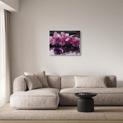 Malen nach Zahlen - Purple Orchid