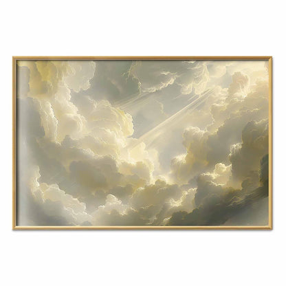 Poster - Fascinating Play of Colors Against the Clouds