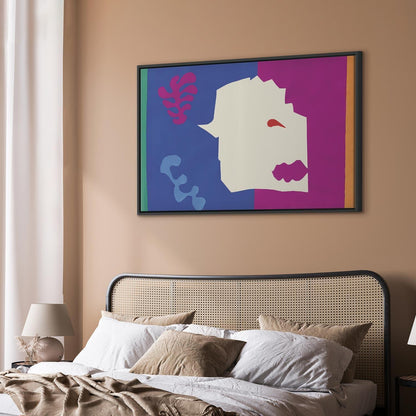 Leinwandbild - Henri Matisse – The Wolf (from Jazz)