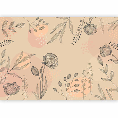 Fototapete - Warm Shades of Nature