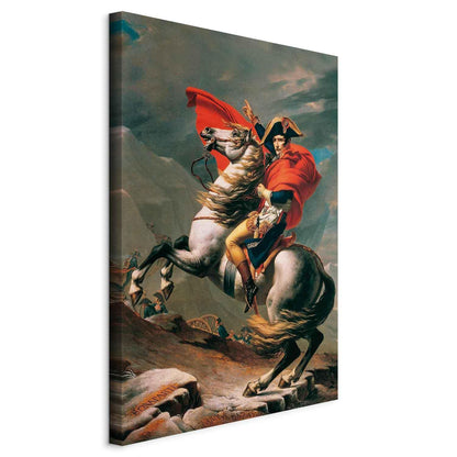 Leinwandbild - Jacques-Louis David – Napoleon Crossing the Alps