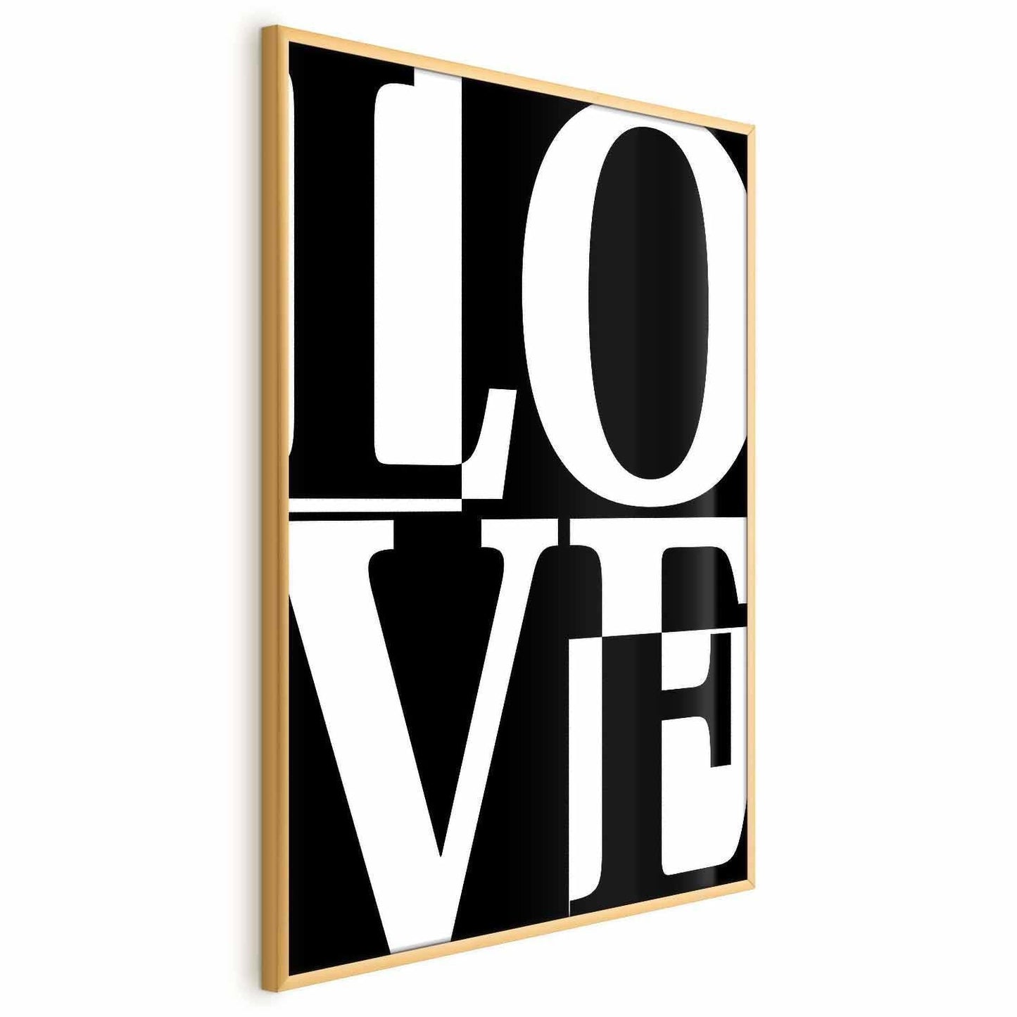 Poster - Black-and-White Love Artgeist