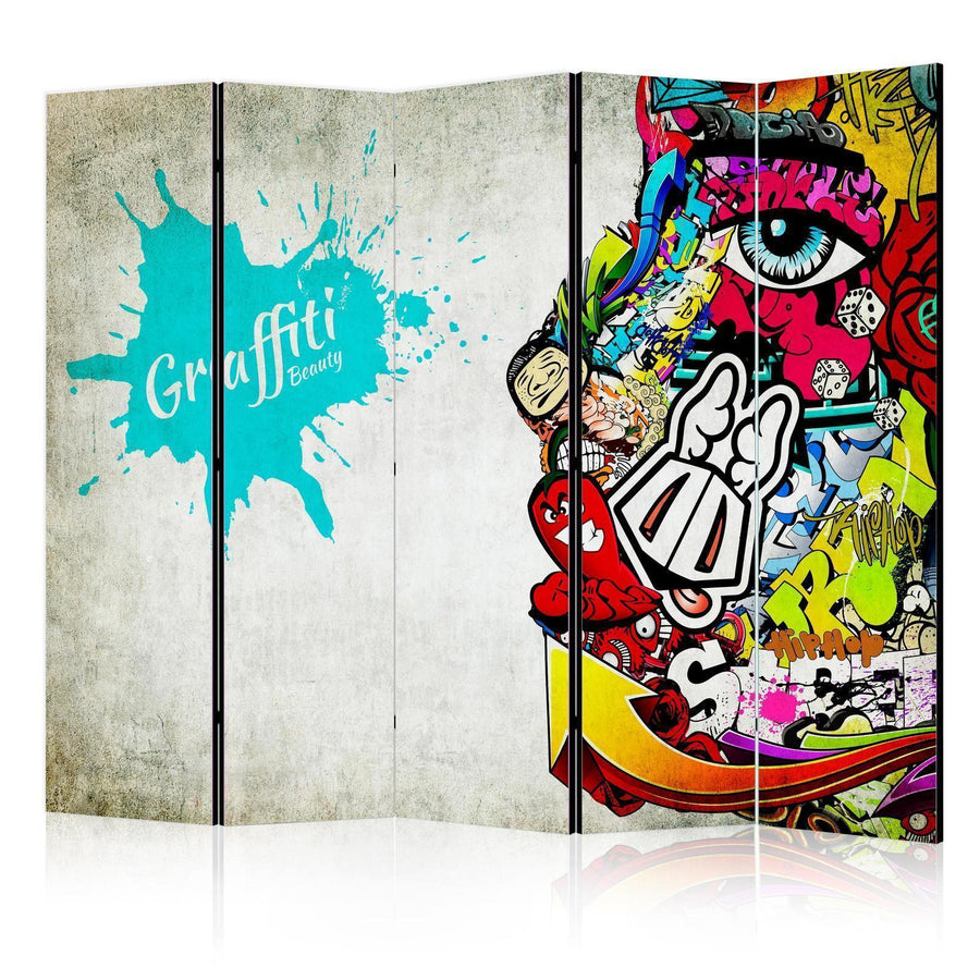 Paravent - Graffiti beauty II Artgeist