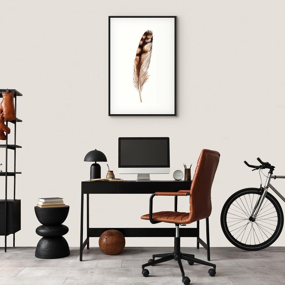 Leinwandbild - Magic Feather (1 Part) Vertical