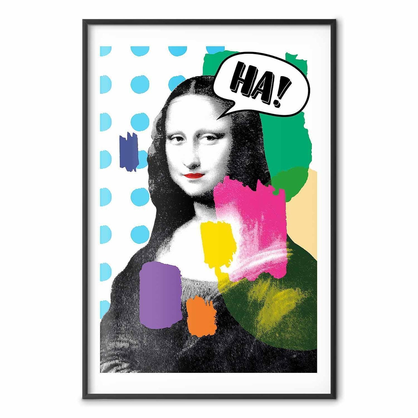 Poster - Mona Lisa Pop-Art