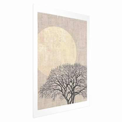 Poster - Morning Full Moon