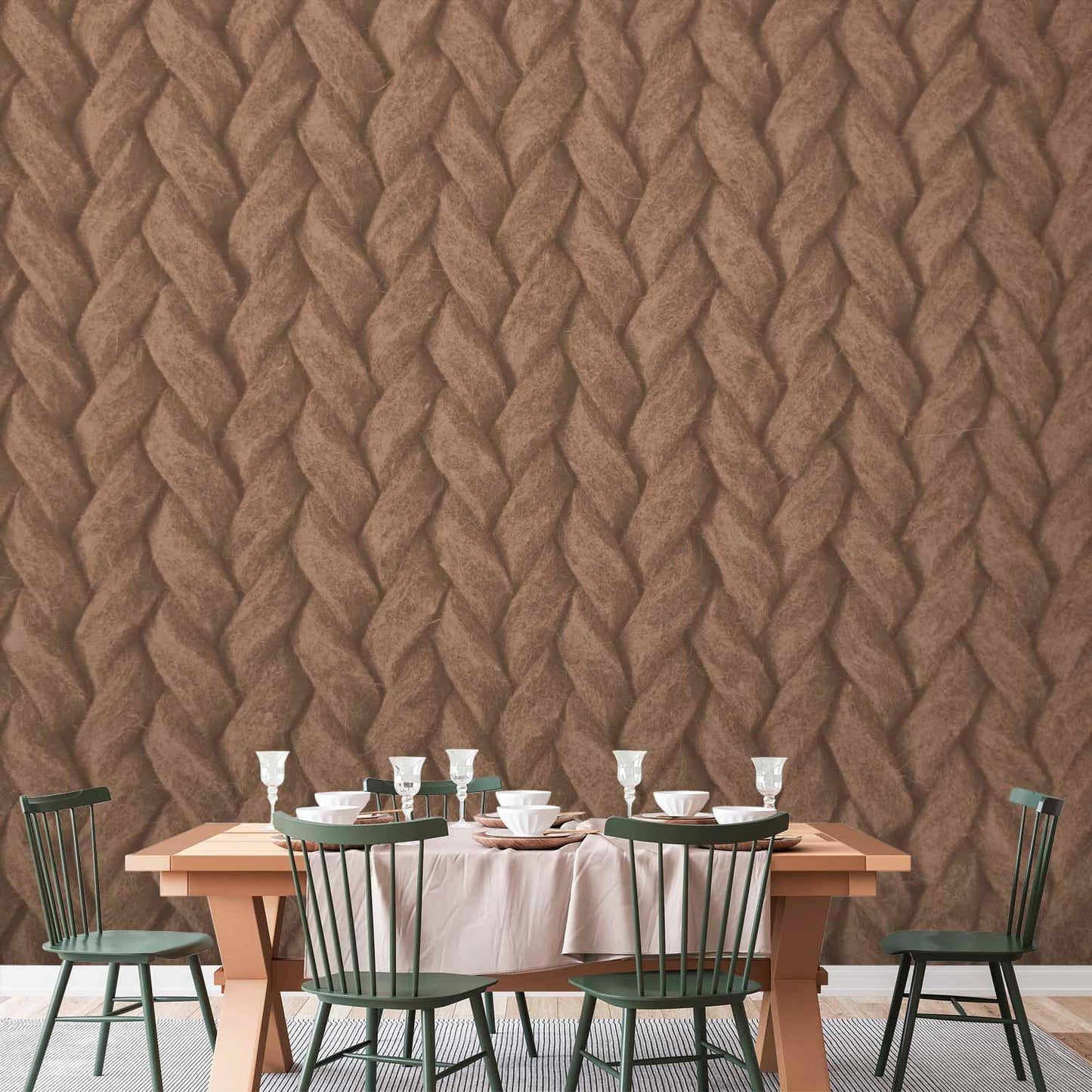 Fototapete - Braids - First Variant