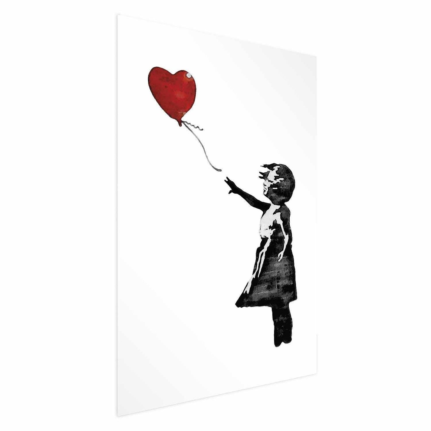 Poster - Banksy: Girl with a Balloon Artgeist