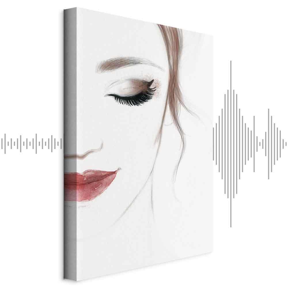 Leinwandbild - Delicate Beauty (1 Part) Vertical