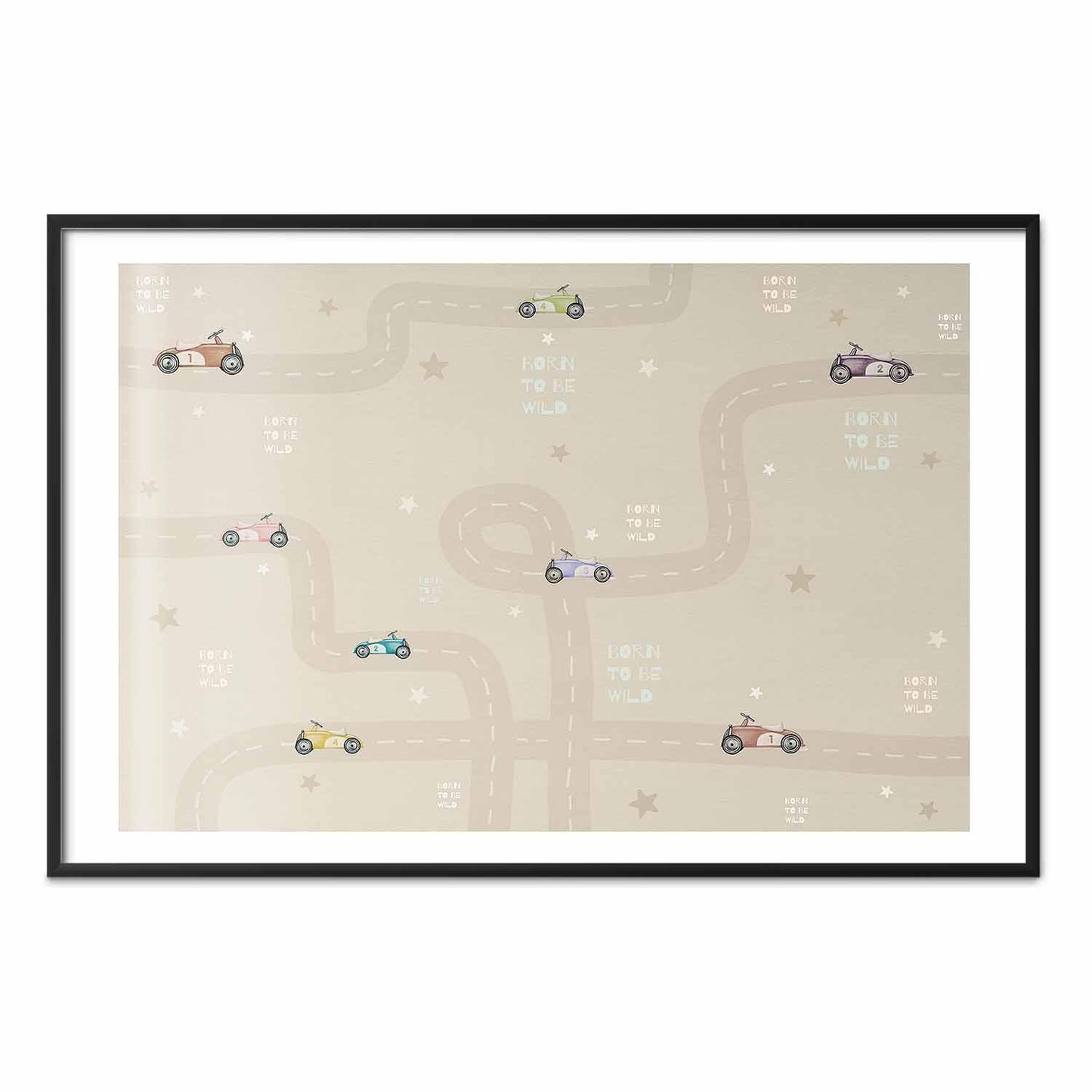 Poster - Racing Cars