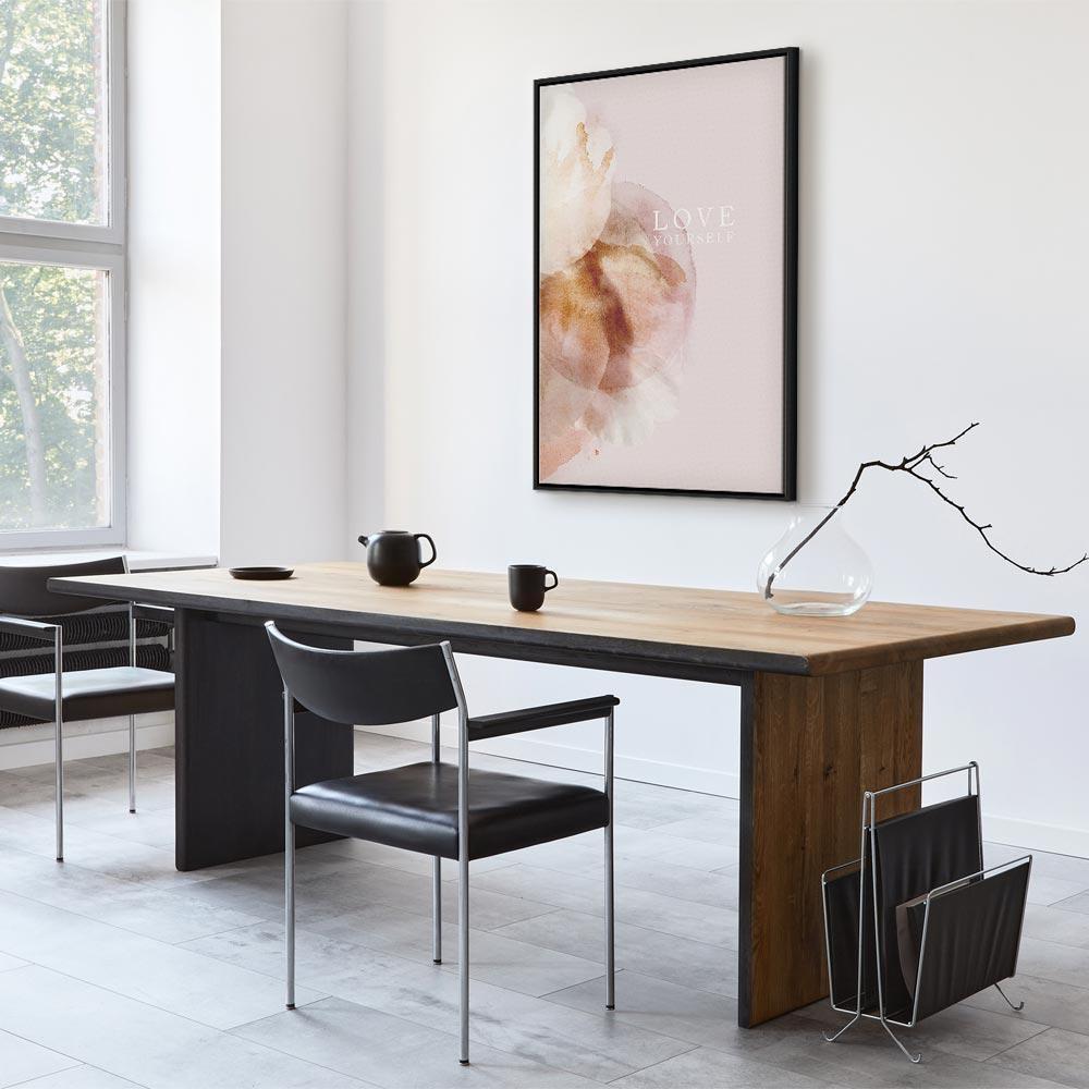 Leinwandbild - Love Yourself (1 Part) Vertical