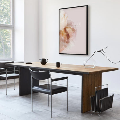 Leinwandbild - Love Yourself (1 Part) Vertical