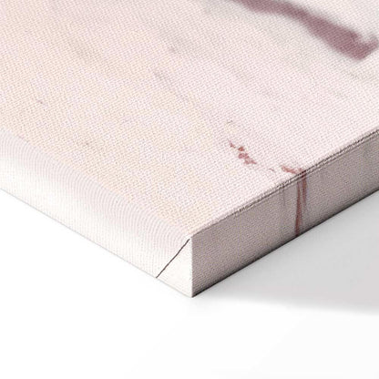 Leinwandbild - Winter Duck (1 Part) Vertical