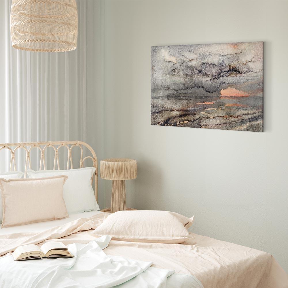 Leinwandbild - Connected Clouds (1 Part) Wide