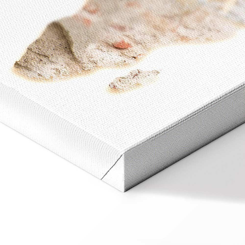 Leinwandbild - Hot Continent (1 Part) Vertical