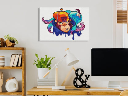 Malen nach Zahlen - Monkey Graffiti