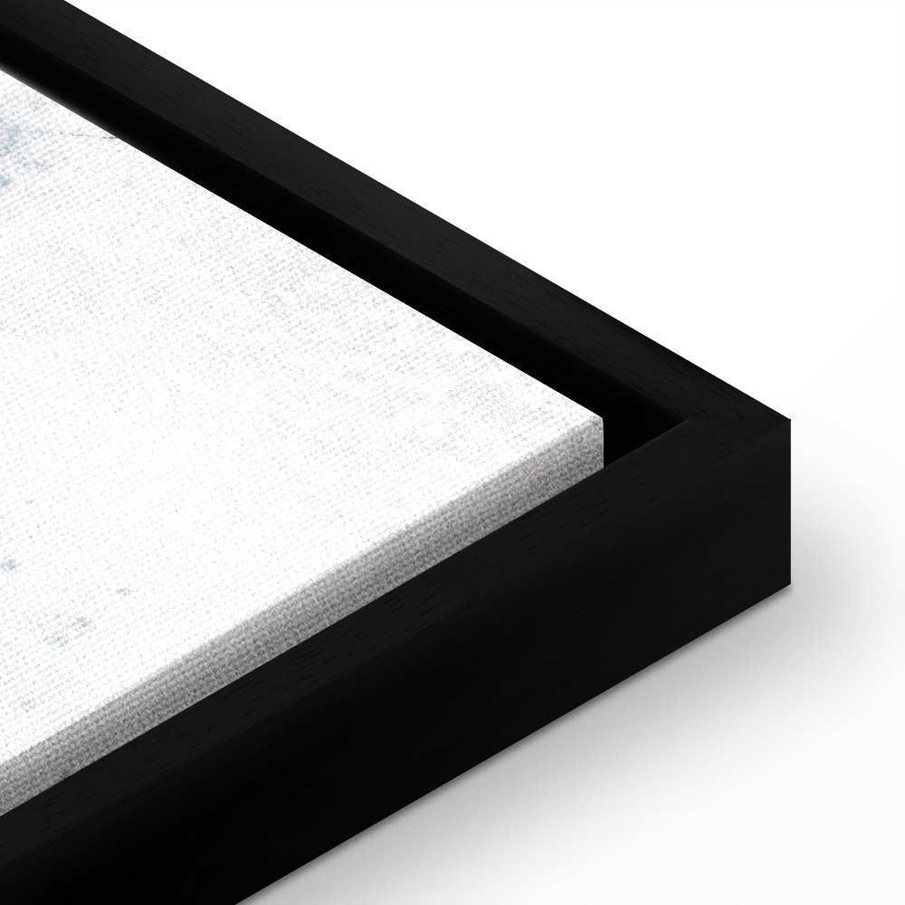 Leinwandbild - Blue Memory (1 Part) Vertical