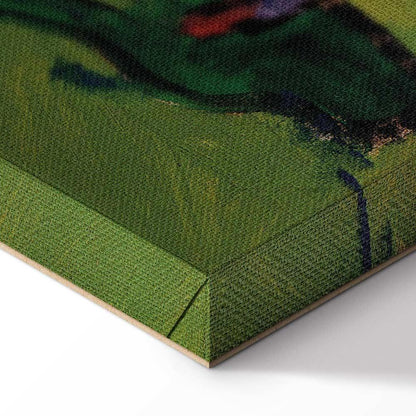 Leinwandbild - August Macke – Staudacherhaus in Tegernsee