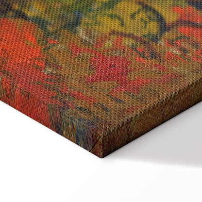 Leinwandbild - Vincent van Gogh – The Red Vineyard