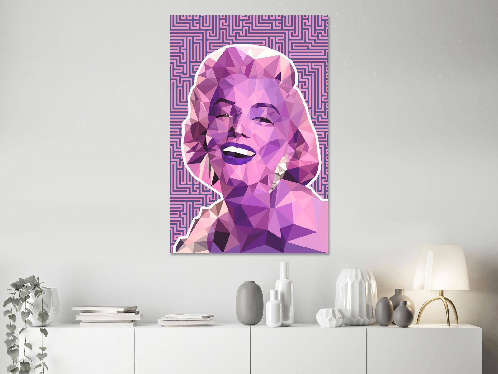 Leinwandbild - Monroe (1 Part) Vertical Artgeist
