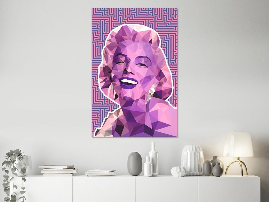 Leinwandbild - Monroe (1 Part) Vertical Artgeist