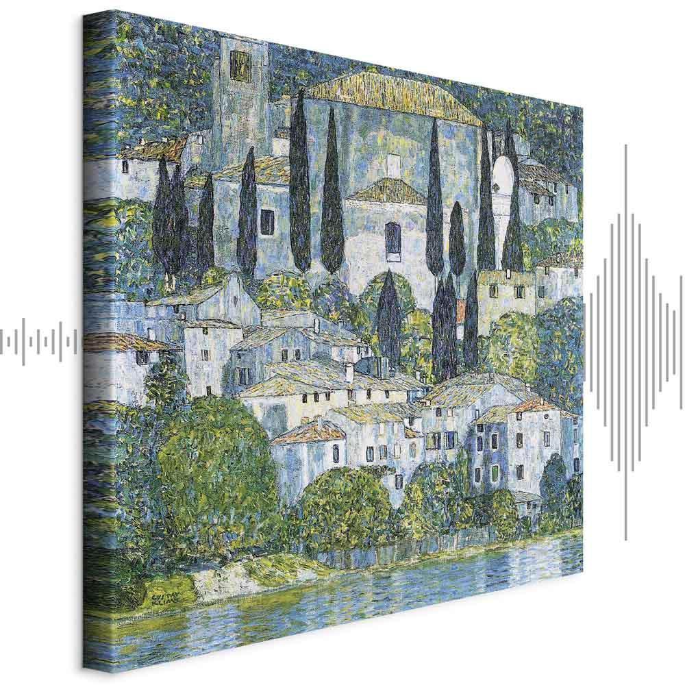 Leinwandbild - Gustav Klimt – Church in Casson