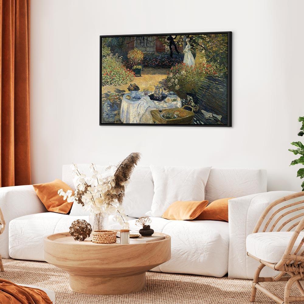 Leinwandbild - Claude Monet – The Luncheon (Argenteuil)