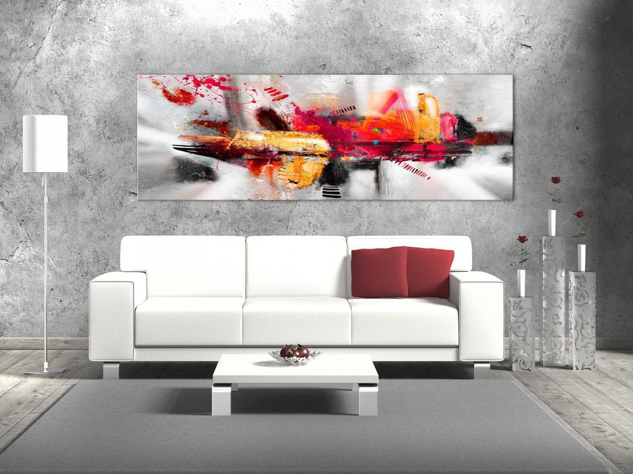 Leinwandbild - Colourful Installation (1 Part) Narrow Artgeist